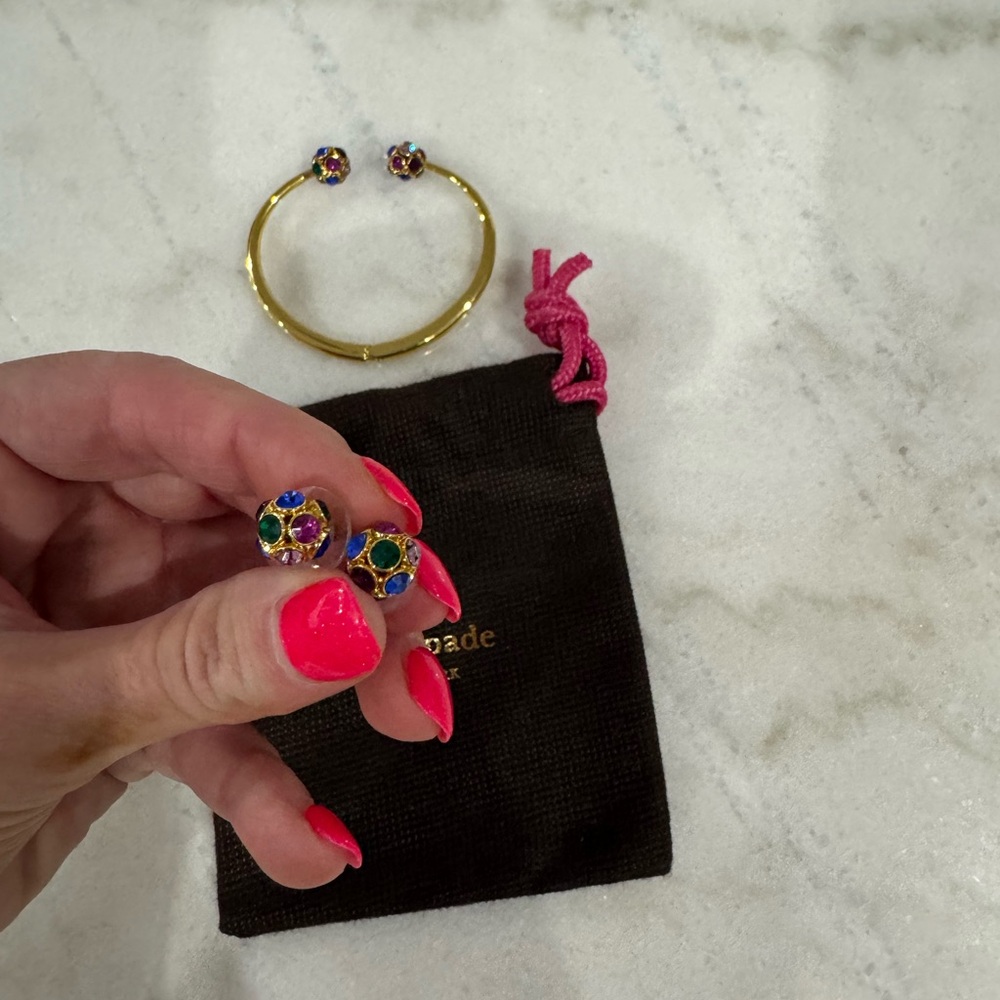 Kate Spade Gold and Multicolor Jewelry Set - Picture 2 of 5